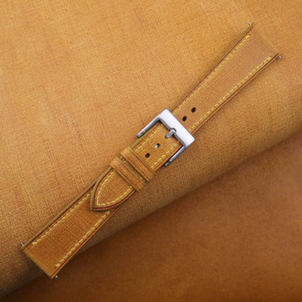 Whiskey Babele Leather Watch Strap