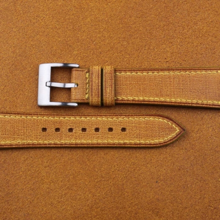 Whiskey Babele Leather Watch Strap